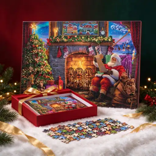 How are jigsaw puzzles made​?